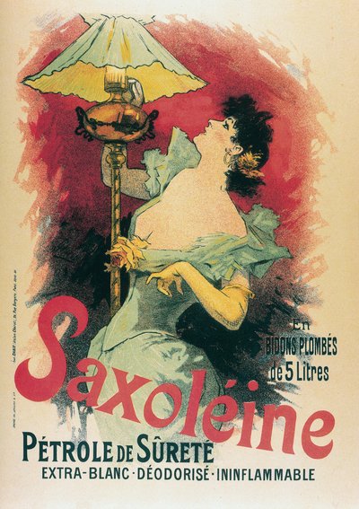 "ساكسولين" 1891 (الطباعة الحجرية) بواسطة جول تشيريت