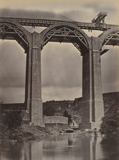 Pont-de-Buis ، على Doufine ، فرنسا ، ج. 1865. بواسطة جول دوكلوس