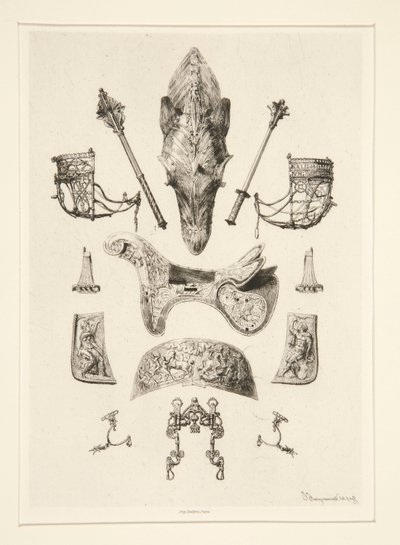 Armes de la Collection de M. de Nieuwerkerque بواسطة جول فرديناند جاكيمارت