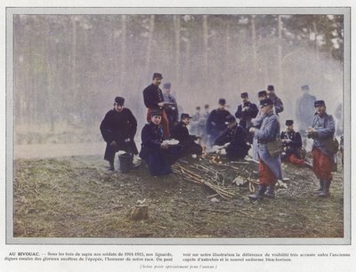 في Bivouac بواسطة Jules Gervais Courtellemont