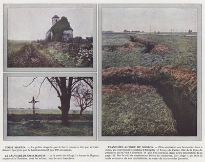Fosse Martin ، Tranchees Around Nogeon ، The Calvary of Fosse Martin بواسطة جول جيرفيه كورتيلمونت