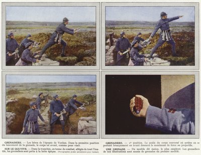 Grenadiers ، Grenadiers ، Sur Le Qui-Vive ، A Grenade بواسطة Jules Gervais Courtellemont