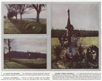 طريق سيزان ، قبر إسترناي الكبير ، بلاتو ديسترناي بواسطة Jules Gervais Courtellemont
