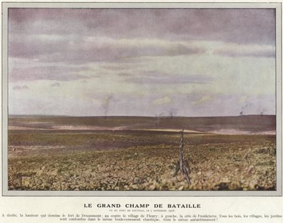 ساحة المعركة الكبرى بواسطة Jules Gervais Courtellemont