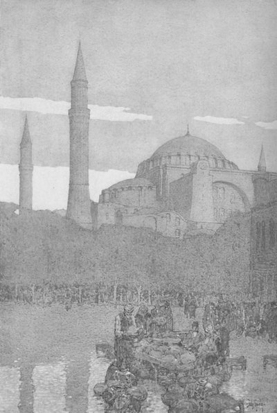 مسجد سانتا صوفيا 1913 بواسطة جول جويرين