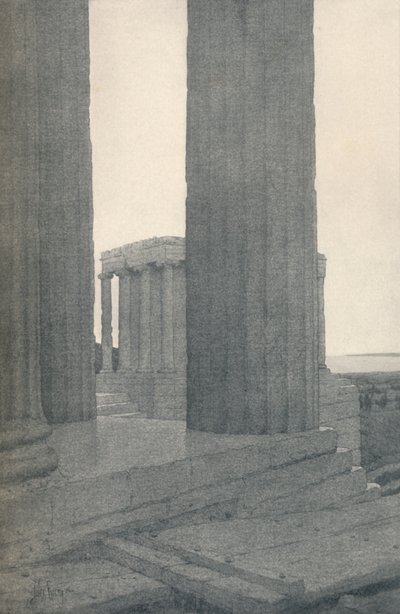 معبد أثينا نايك في أثينا ، 1913 بواسطة جول جويرين