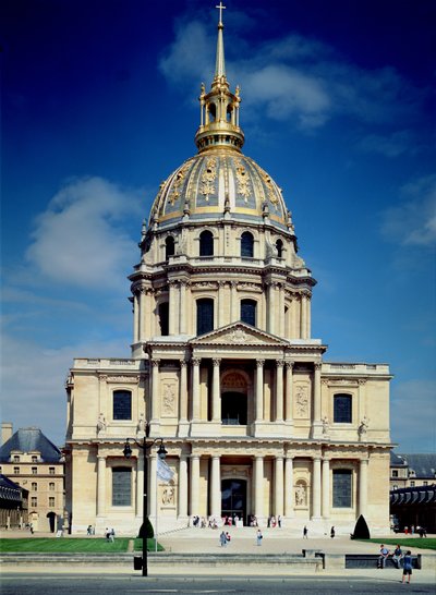 بدأ خارج الكنيسة ، 1676 بواسطة جول هاردوين مانسارت