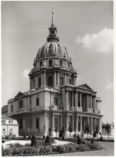 واجهة كنيسة سانت لويس ، Dome des Invalides ، 1679-1706 بواسطة جول هاردوين مانسارت