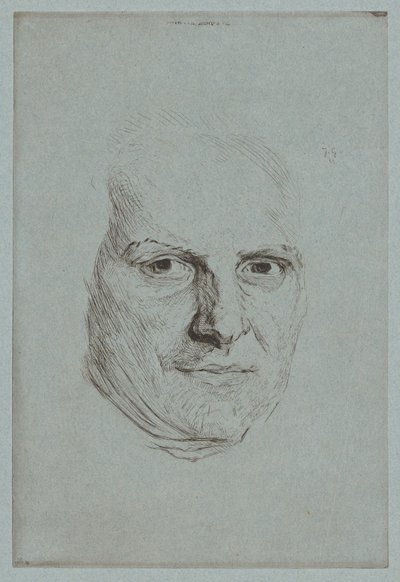 قناع دير رينال بواسطة Jules de Goncourt ، بعد موريس كوينتين