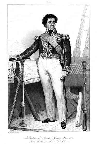 جاي فيكتور دوبري 1775-1846 ، أميرال فرنسي ، 1839. بواسطة جوليان ليوبولد بويلي