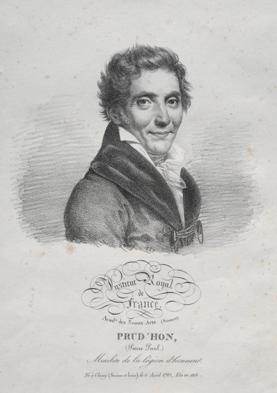 بيير بول برودون بواسطة Julien Leopold Boilly