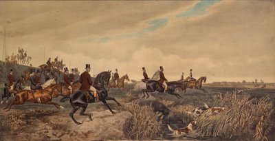 الإمبراطور فرانز جوزيف الأول مع الإمبراطورة إليزابيث خلال عملية مطاردة ، 1880. بواسطة يوليوس بلاس من