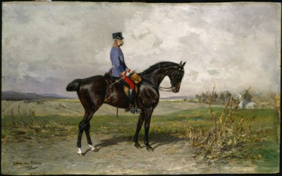 فرانز جوزيف ، ركوب الخيل - المثانة بواسطة Julius von Blaas