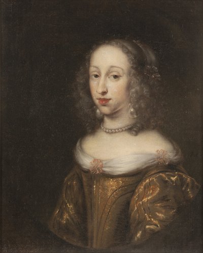 الأميرة آن دوروثي دي هولشتاين جوتورب - صورة للأميرة آنا دوروثيا من هولشتاين-جوتورب (1640-1713) ، بواسطة أوفينز ، يورجن (1623-1678). زيت على قماش. الأبعاد: ٦٩ × ٥٧ سم. المتحف الوطني ستوكهولم بواسطة يورغن أفران