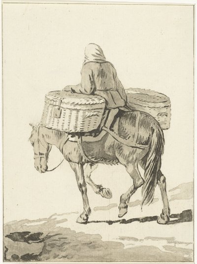 امرأة على حصان بواسطة Jurriaan Cootwijck (منسوب إلى)