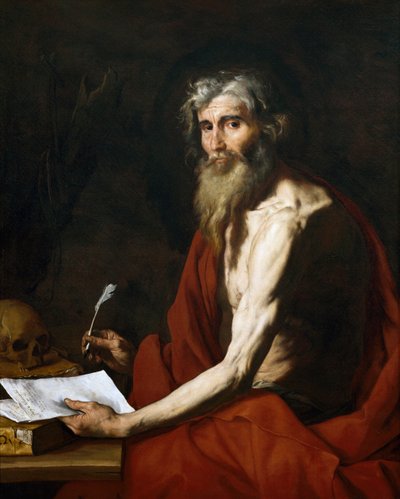 St. Jerome بواسطة جوسيبي دي ريبيرا