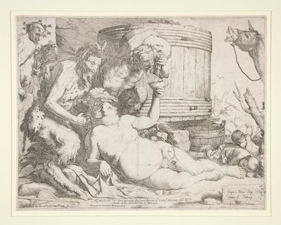 باتشانال (سكران Silenus) بواسطة جوسيبي دي ريبيرا