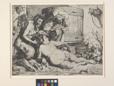 سكران Silenus (حفر) بواسطة جوسيبي دي ريبيرا