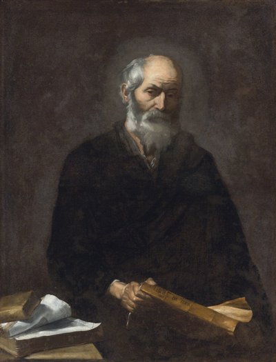 "" الفيلسوف أفلاطون بواسطة Jusepe de Ribera