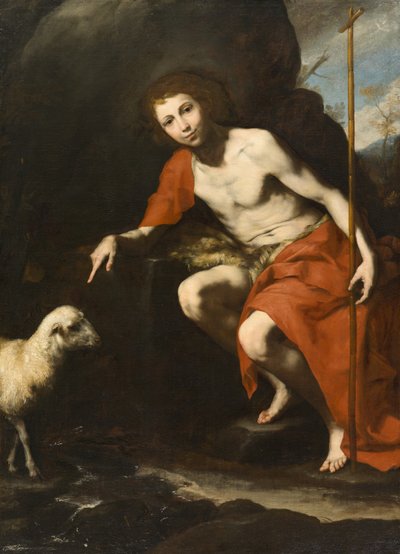 القديس يوحنا المعمدان ، 1624 بواسطة Jusepe de Ribera