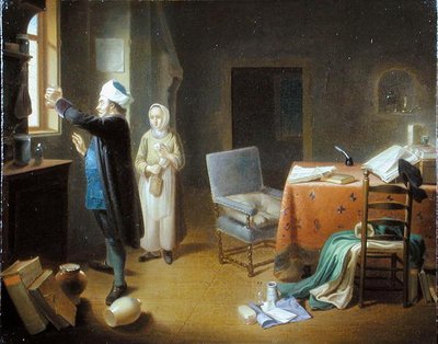 في انتظار رد الطبيب بواسطة جوستوس جونكر