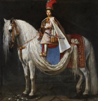 صورة الفروسية ليوبولدو دي ميديشي 1617-1675 عندما كان طفلاً يرتدي الزي البولندي ، حوالي 1624-1625. بواسطة جوستوس سوسترمانز