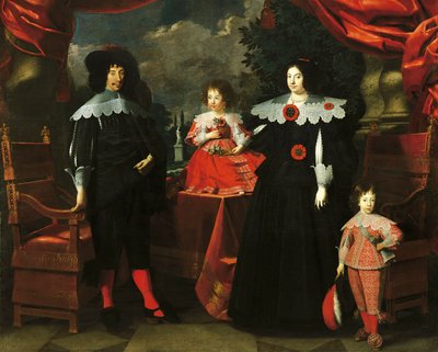 Italy, Modena, The Family of Francesco I d