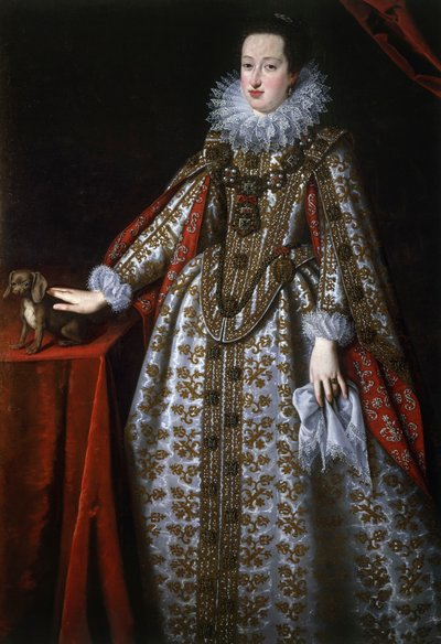 صورة إليونورا غونزاغا (1598-1655) بواسطة جوستوس سوسترمانز
