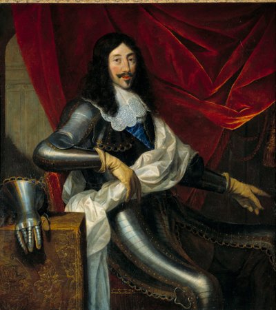 صورة لويس الثالث عشر (1601-1643) ملك فرنسا - لوحة لجوست ديجمونت (جوستوس فان إيغمونت) (1601-1674) بواسطة جوستوس فان إجمونت