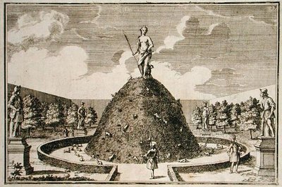 A rabbitry ، من `` Pleasure Gardens of Kremsier '' بقلم Urban Franz Augustin Heger ، نُشر حوالي 1691 (نقش) بواسطة Justus van den Nypoort