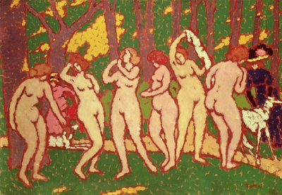 العراة في الحديقة ، 1910 بواسطة József Rippl Rónai