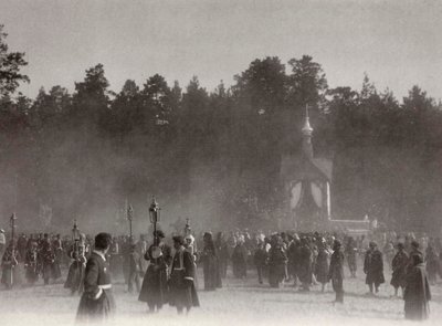 موكب عيد الفصح ، دير ساروف ، روسيا ، 1903 بواسطة ك.فون هان