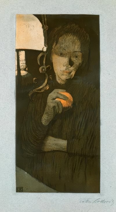 امرأة برتقالية بواسطة كاتي كولويتز