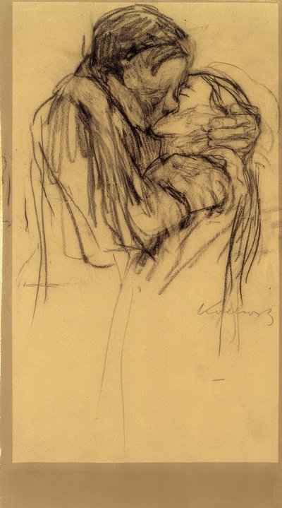 K.Kollwitz ، القبلة بواسطة كاتي كولويتز