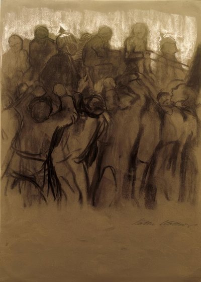 K.Kollwitz ، غارة (ضربة فحم) بواسطة كاتي كولويتز