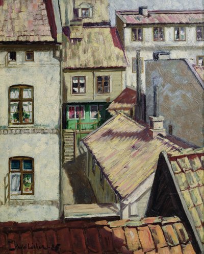 منظر من كريستيانيا ، أوسلو بواسطة كالي لوشن