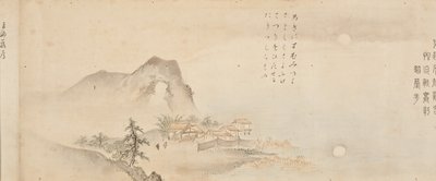 ثمانية مناظر لنهري شياو وشيانغ ، 1675. بواسطة كانو تون