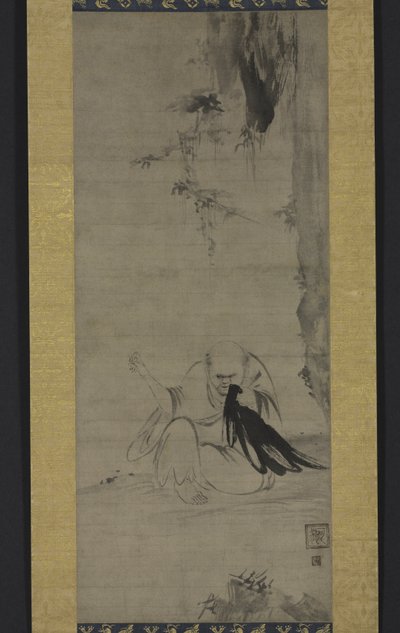 Choyo: الخياطة الراهب تحت شمس الصباح ، c.1350 أو قبل ذلك بواسطة كاي