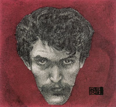 صورة ذاتية حمراء ، 1897 بواسطة Karel Hlavácek