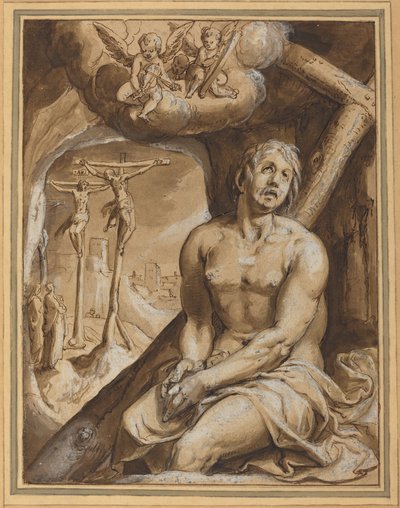 اللص الصالح بواسطة Karel van Mander I