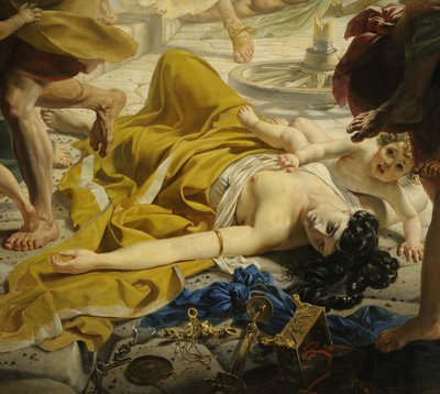 تفاصيل اليوم الأخير من بومبي (بواسطة كارل بريولوف ، 1833 ، المتحف الروسي) بواسطة كارل بافلوفيتش بريولوف