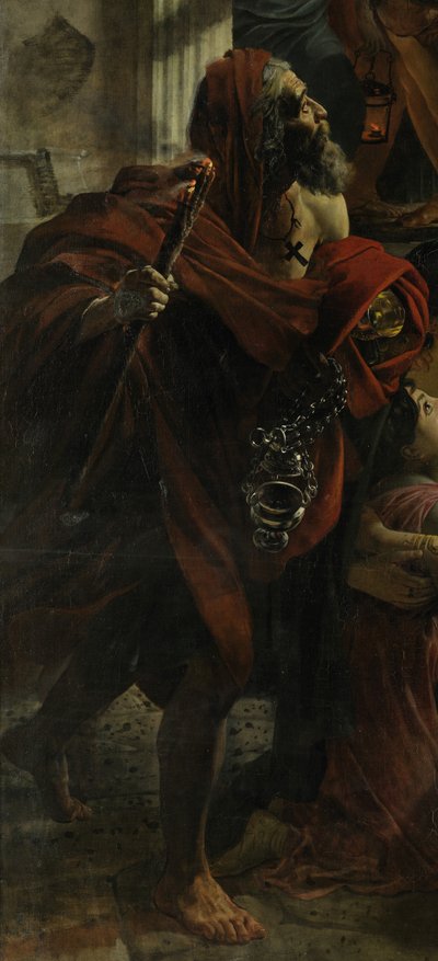 تفاصيل اليوم الأخير من بومبي (بواسطة كارل بريولوف ، 1833 ، المتحف الروسي) بواسطة كارل بافلوفيتش بريولوف