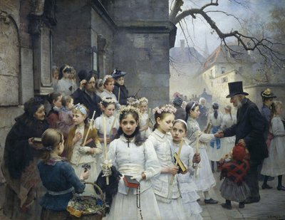 After First Communion بواسطة كارل فريثوف سميث
