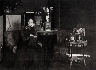 فيرا فيودوروفنا كوميسارزيفسكايا ، الممثلة الروسية ، c1900 بواسطة كارل كارلوفيتش بولا