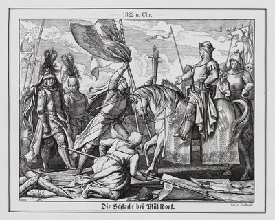 معركة مولدورف بواسطة كارل لودفيج أدولف إرهاردت