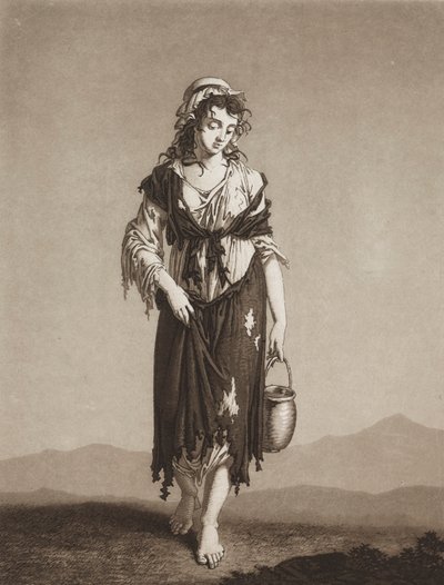 المتسولون الصغار ، ج. 1800. بواسطة كارل لودفيج برنارد بوتشورن