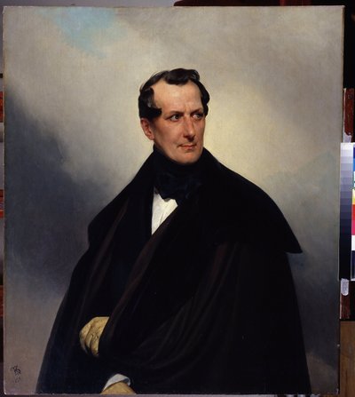 "" صورة للكونت فلاديمير موسين بوشكين (موسين بوشكين) (1798-1854) "" لوحة لكارل بافلوفيتش بريولوف (بريولوف) (1799-1852) 1830 متحف الفن الإقليمي أرخانجيلسك روسيا بواسطة كارل بافلوفيتش بريولوف