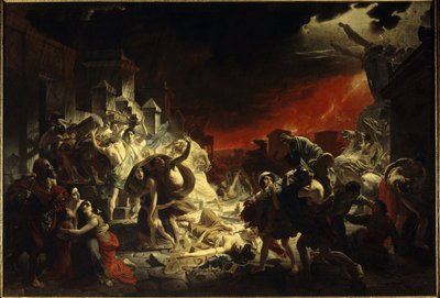 اليوم الأخير من بومبي بواسطة Karl Pavlovich Bryullov