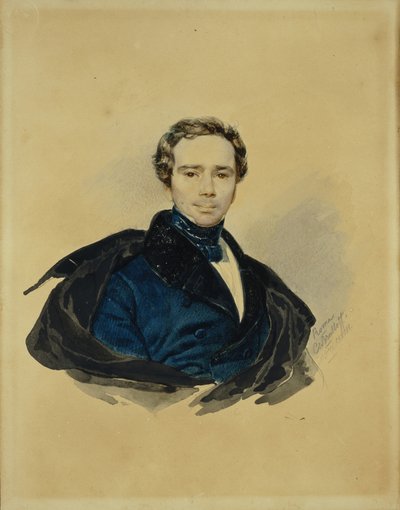 صورة للكونت فيودور فيودوروفيتش غوليتسين 1794-1854 ، 1833 بواسطة كارل بافلوفيتش بريولوف