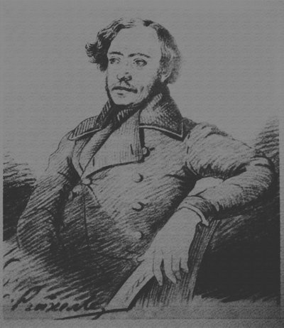 نيكولاي بلاتونوفيتش أوغريف 1813-1877 ، ج. 1840 بواسطة كارل ريشيل